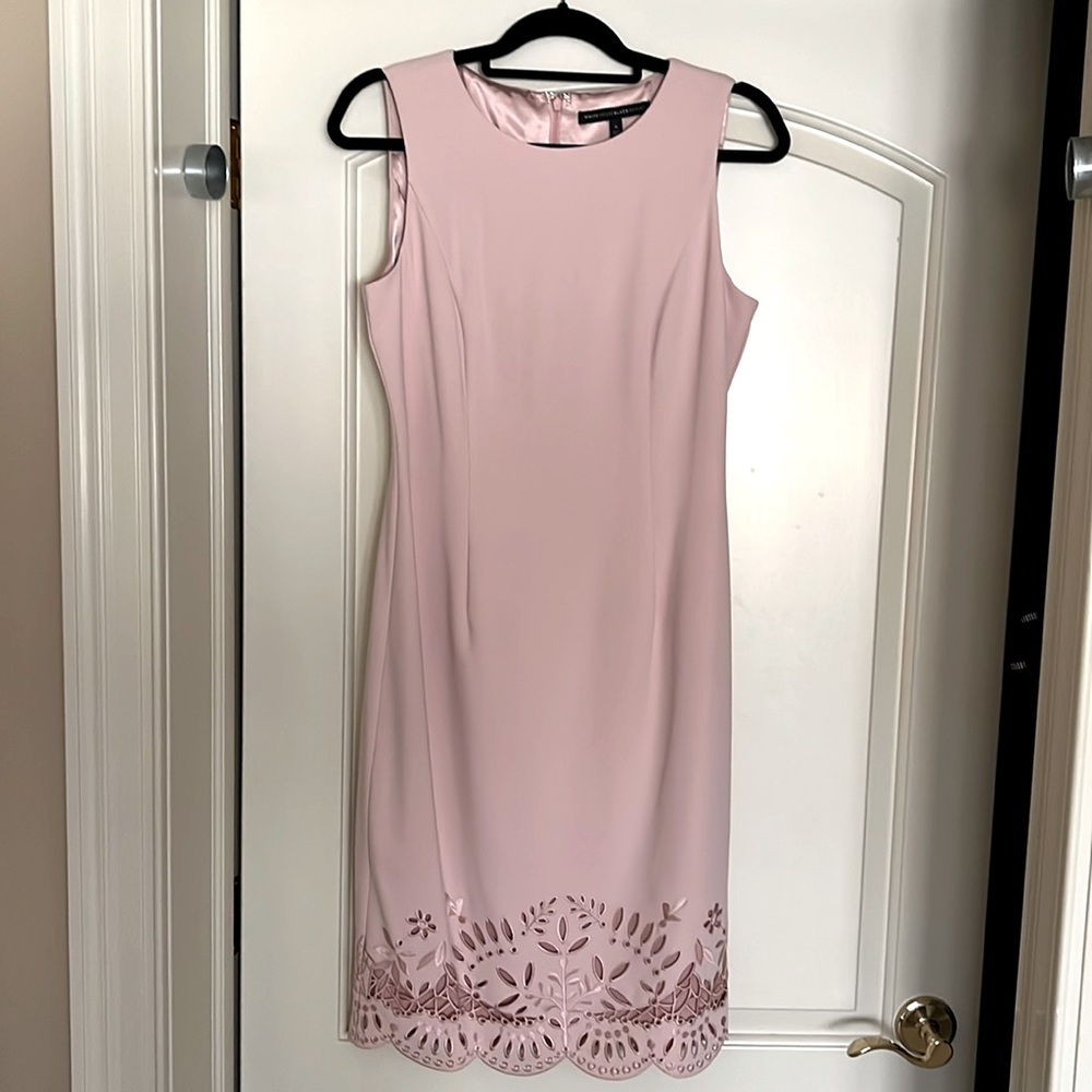 White House Black Market sleeveless sheath dress